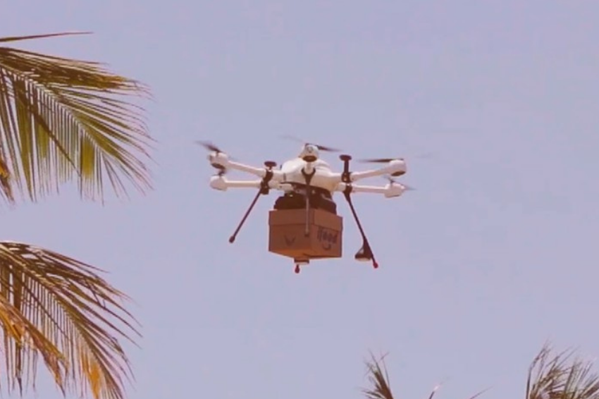 iFood usa drones em Sergipe para delivery